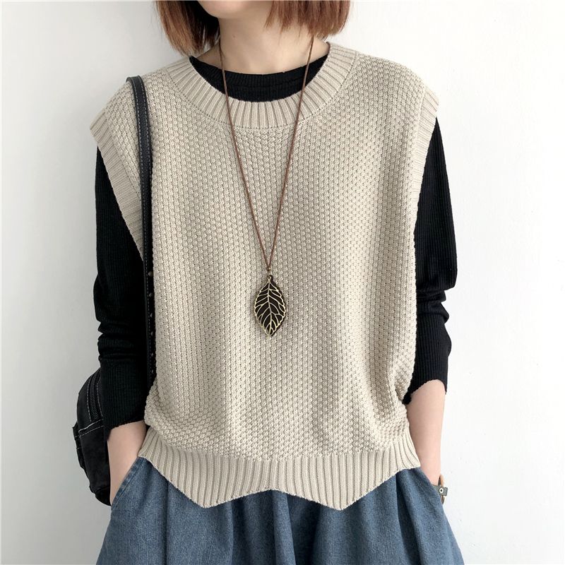 Winter Clothing Trends 2025 Women'S - Cropped Knit Vests For Women Cheap