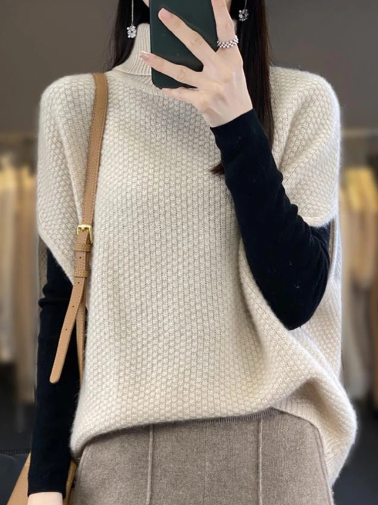 Winter Clothing Trends 2025 Women'S - Waistcoat Pullover Knit Vests for Women