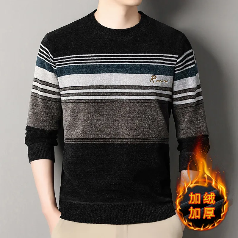 Quality Winter Clothing - Men O-neck Pullovers Knited Sweaters Quality