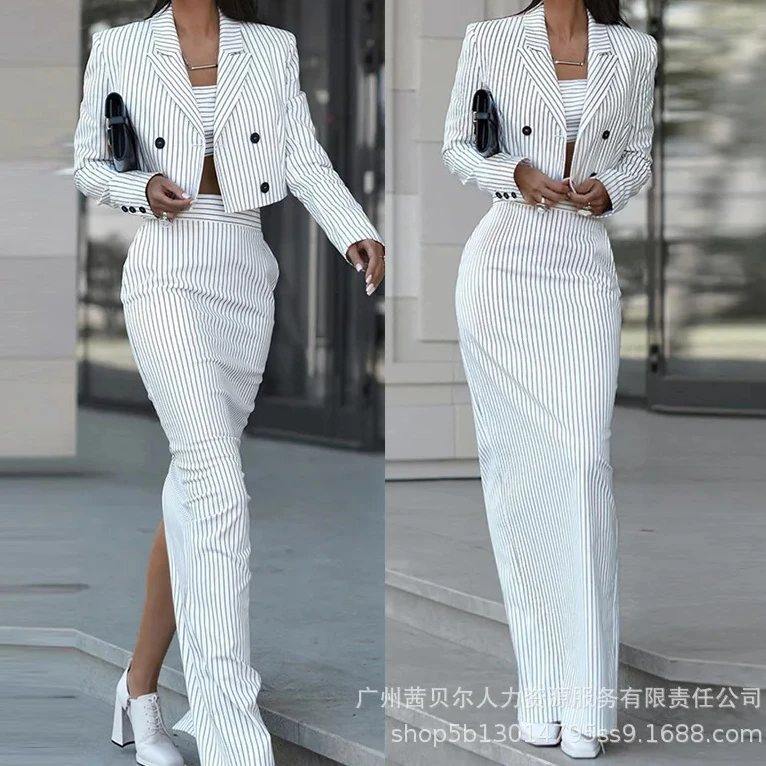 Striped Blazer Coat & Slit Ski - огляд і ціна Winter Clothing Deals
