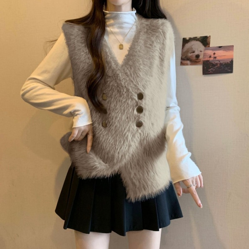 Knit Vests For Women Cardigan  - огляд і ціна Winter Clothing Trends 2025 Women'S