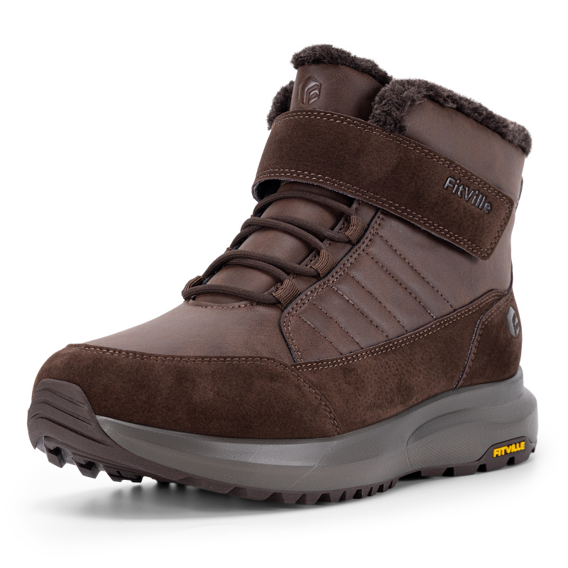 FitVille Mens Winter Boots Wid - огляд і ціна Snow Boot Fur Lined