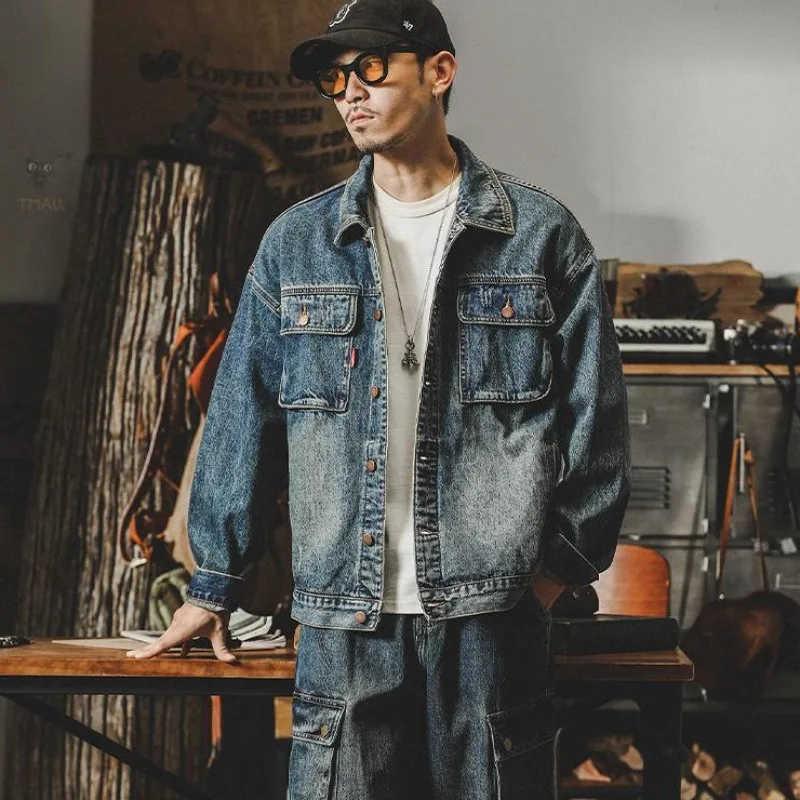 Trendy Loose Denim Jackets Man - огляд і ціна Quality Winter Clothing