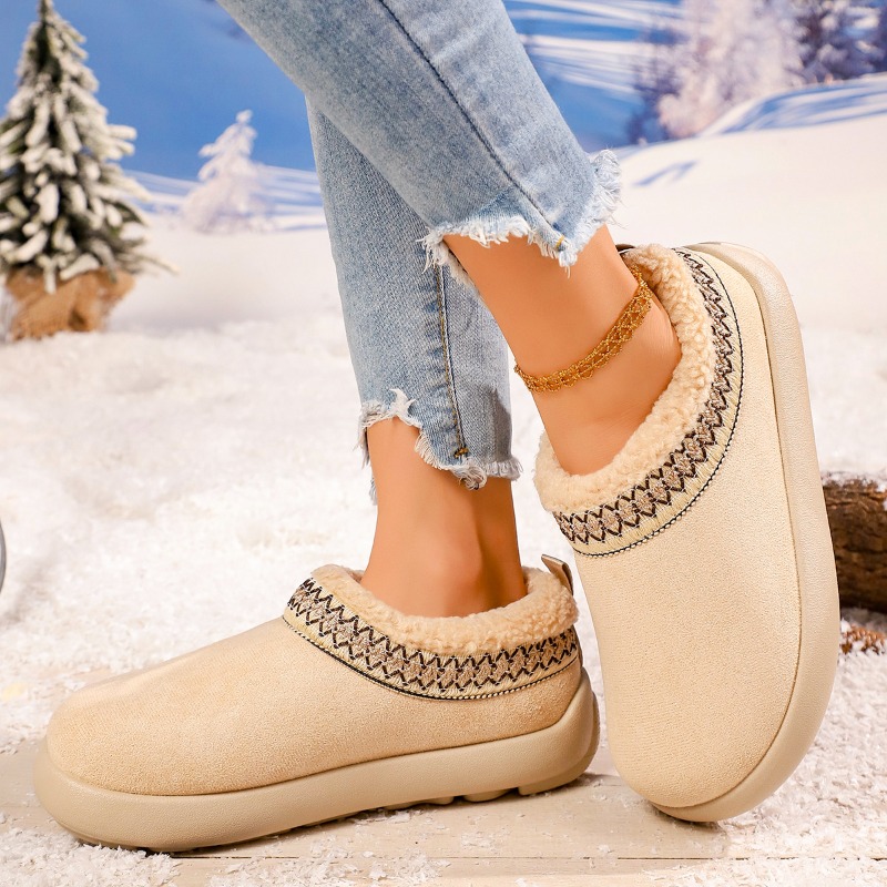 2027 New Women's Plush Slipper - огляд і ціна Snow Boot Fur Lined