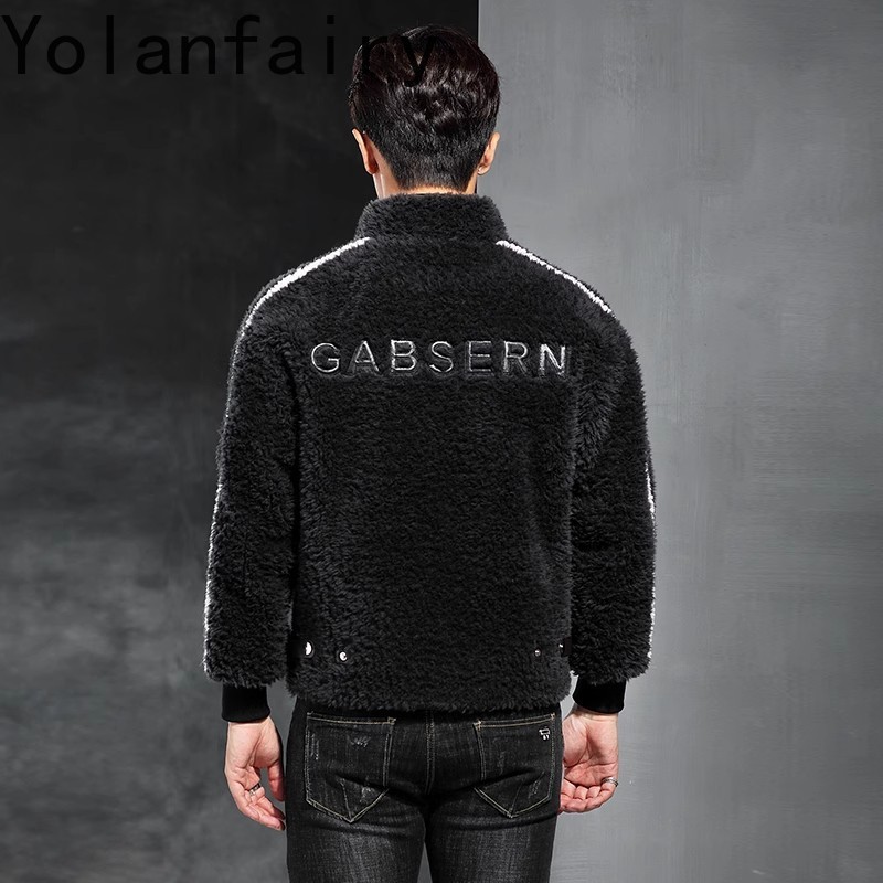 YOLANFAIRY 100% Wool Mens Real - огляд і ціна Quality Winter Clothing