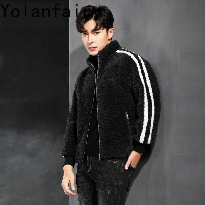 YOLANFAIRY 100% Wool Mens Real - огляд і ціна Quality Winter Clothing