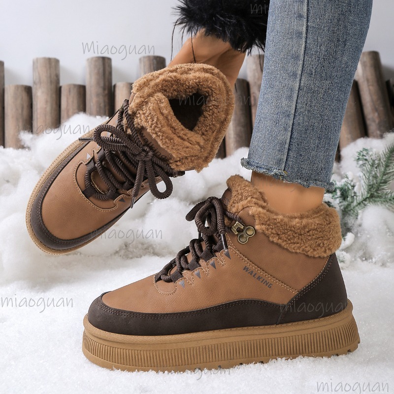 Plus Size 36-41 Winter Snow Bo - огляд і ціна Snow Boot Fur Lined