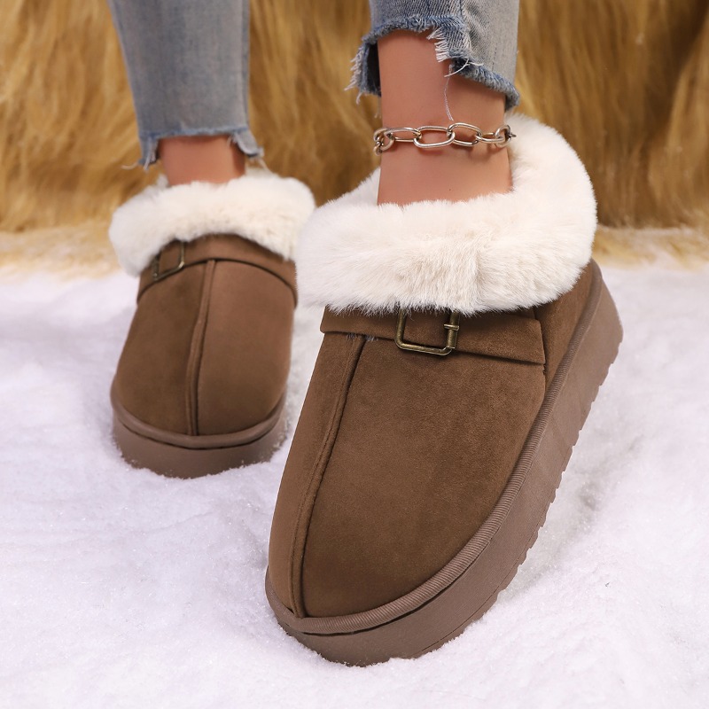 Thick Bottom Snow Boots Women' - огляд і ціна Snow Boot Fur Lined