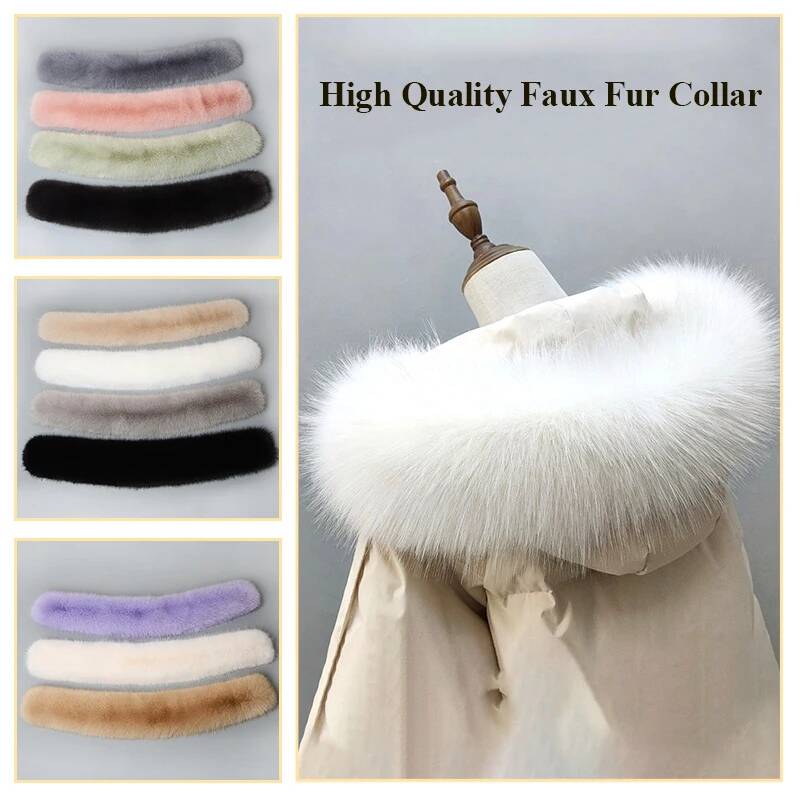 Winter Coat Fur Collar Faux Fu - огляд і ціна Winter Clothing Deals