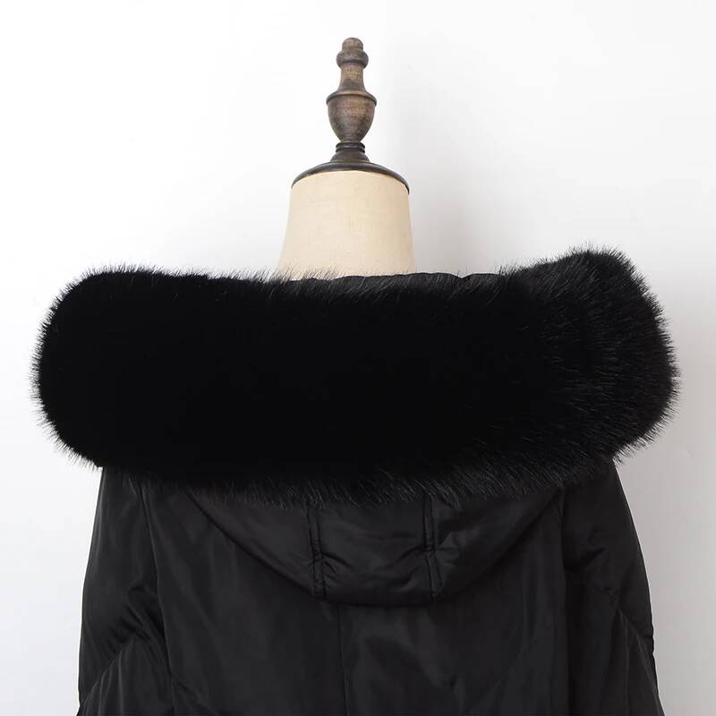 Winter Coat Fur Collar Faux Fu - огляд і ціна Winter Clothing Deals