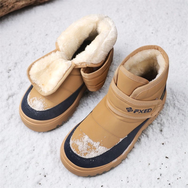 Autumn and Winter Warm Fur Men - огляд і ціна Snow Boot Fur Lined