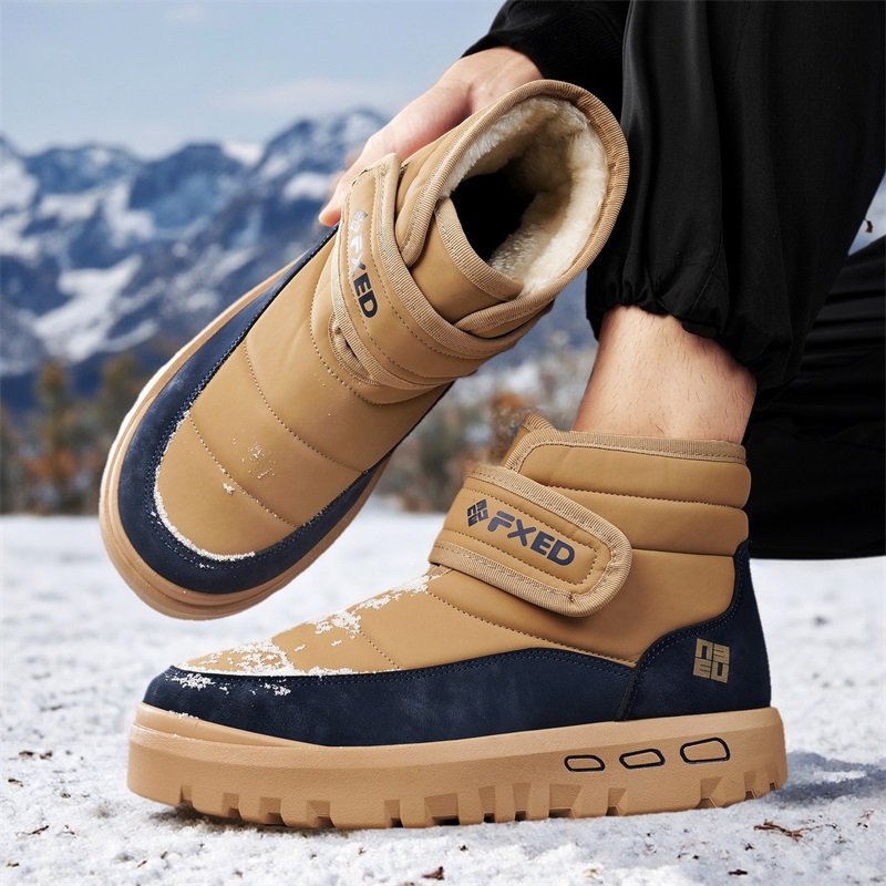 Autumn and Winter Warm Fur Men - огляд і ціна Snow Boot Fur Lined