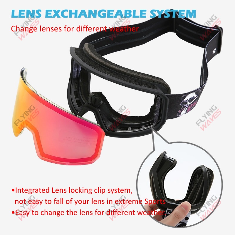 Full Ski Goggles Adults Snow G - огляд і ціна Snow Goggle Uv