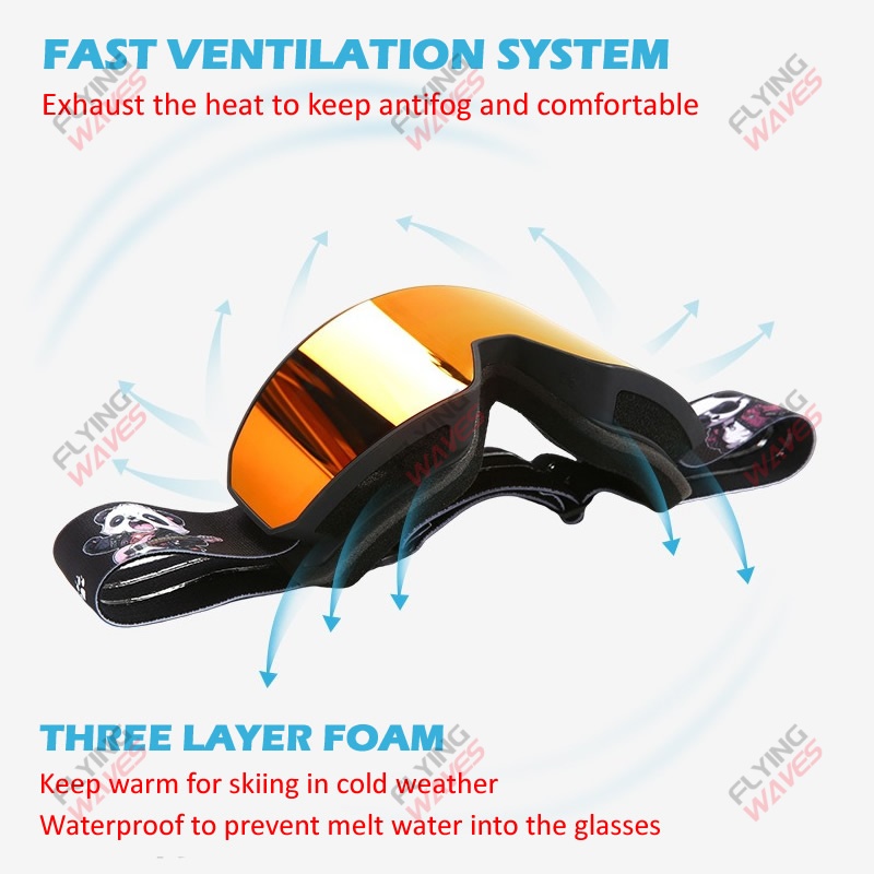 Full Ski Goggles Adults Snow G - огляд і ціна Snow Goggle Uv