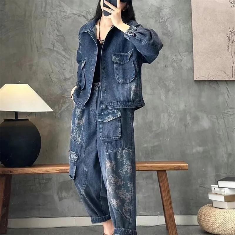 2025 Autumn Denim jacket Suits - огляд і ціна Winter Clothing Deals