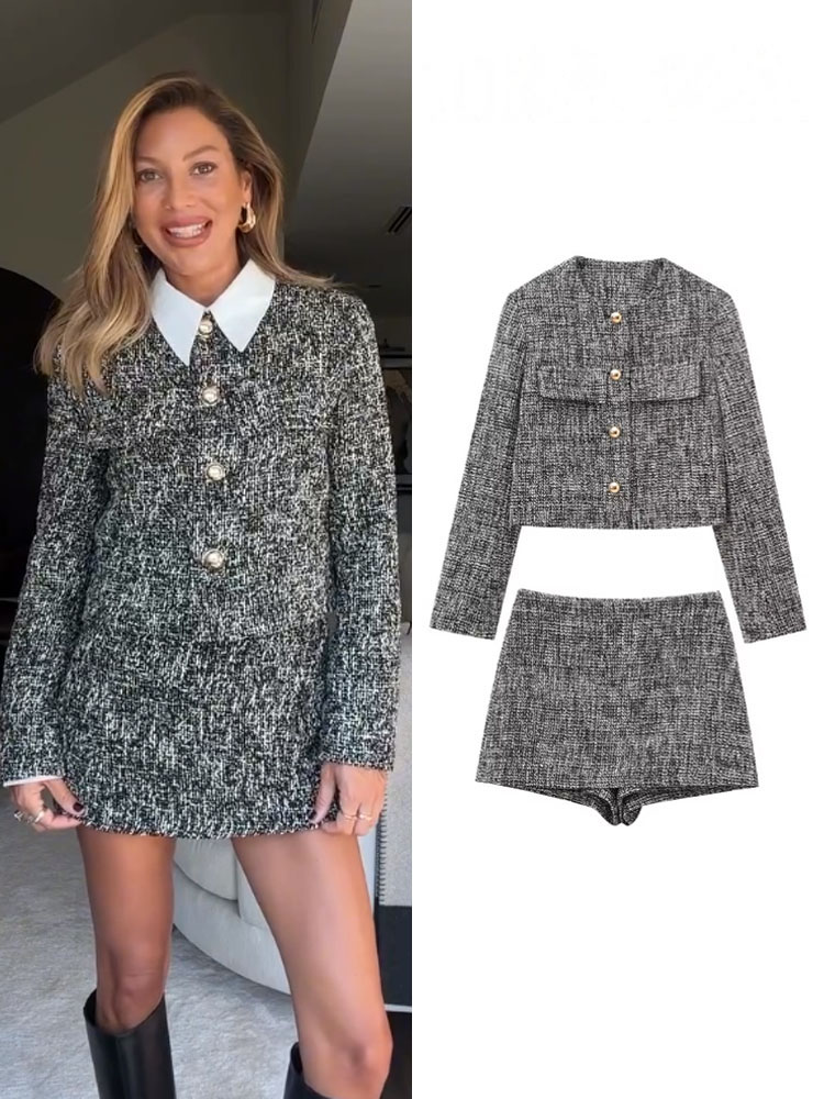 HH Women 2 Piece Set Plaid Sin - огляд і ціна Winter Clothing Deals