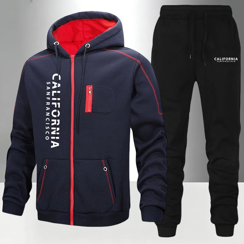 Men's Tracksuit Casual Hoodie  - огляд і ціна Quality Winter Clothing