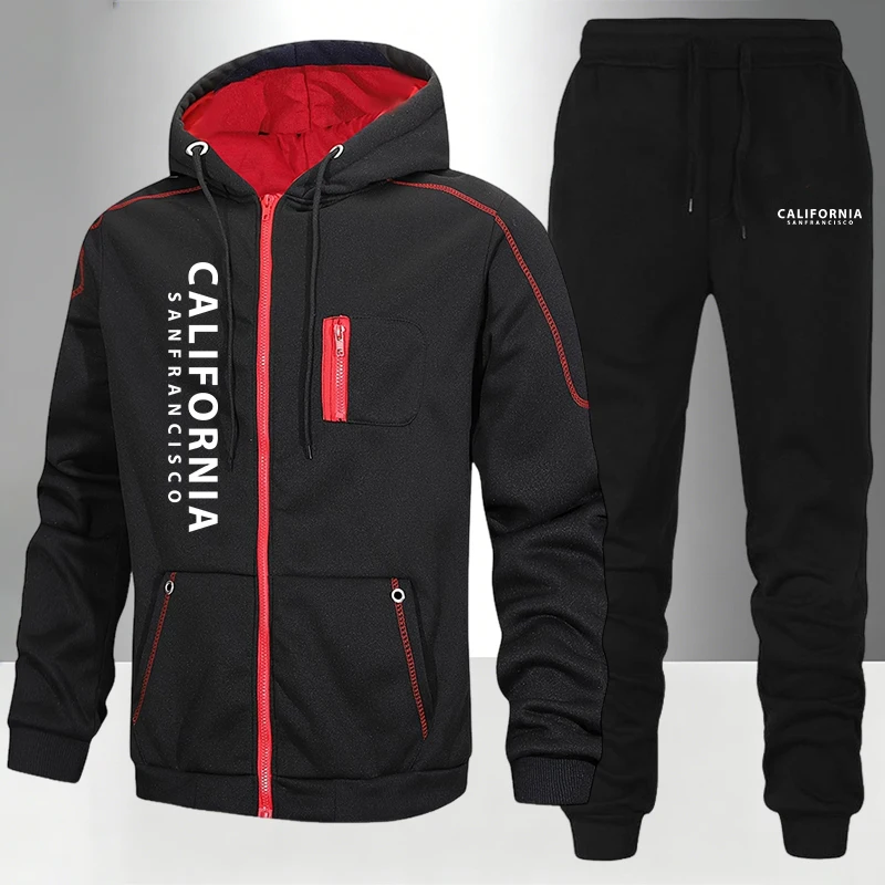 Men's Tracksuit Casual Hoodie  - огляд і ціна Quality Winter Clothing