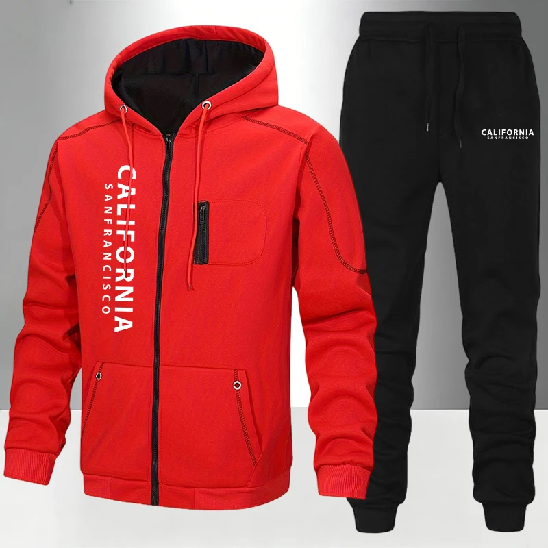 Men's Tracksuit Casual Hoodie  - огляд і ціна Quality Winter Clothing