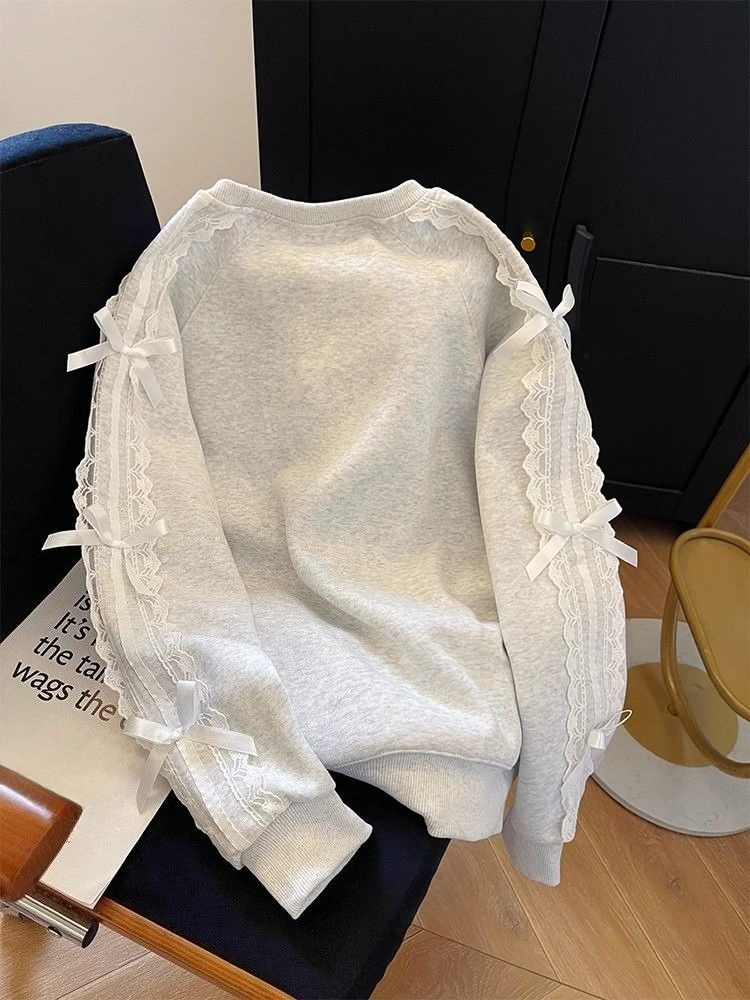Round Neck Pearl Women's Sweat - огляд і ціна Winter Clothing Trends 2025 Women'S