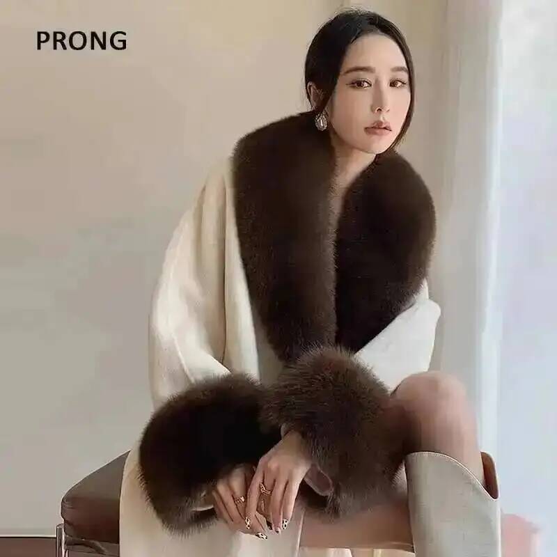 100% Real Fox Fur Collar Winte - огляд і ціна Winter Clothing Deals