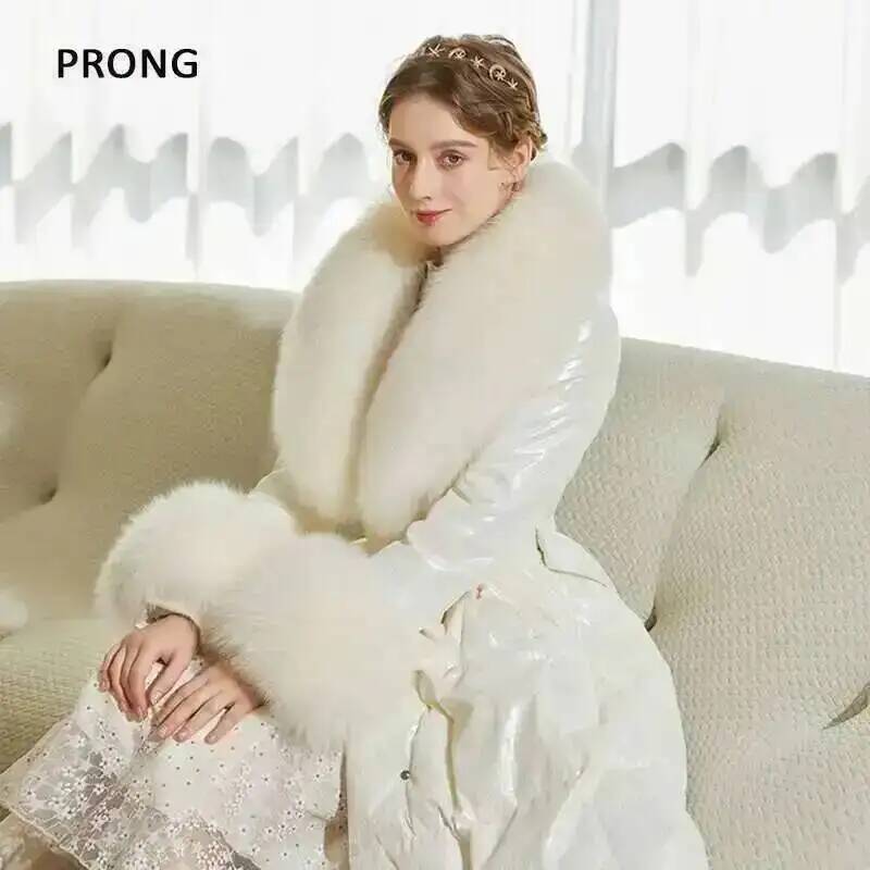 100% Real Fox Fur Collar Winte - огляд і ціна Winter Clothing Deals