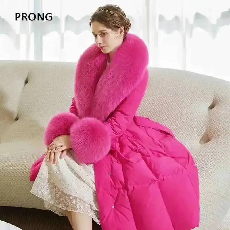 100% Real Fox Fur Collar Winte - огляд і ціна Winter Clothing Deals
