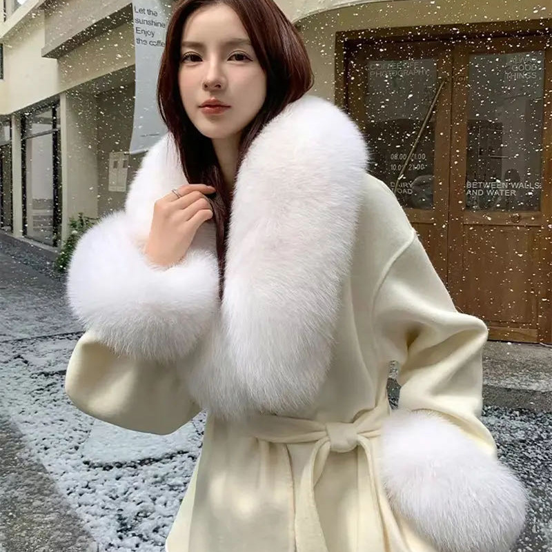 2025 Real Fox Fur Collar Winte - огляд і ціна Winter Clothing Deals