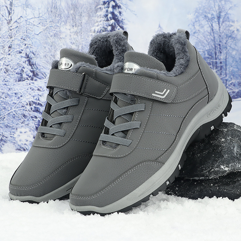 Men's extra-large size fleece- - огляд і ціна Snow Boot Fur Lined