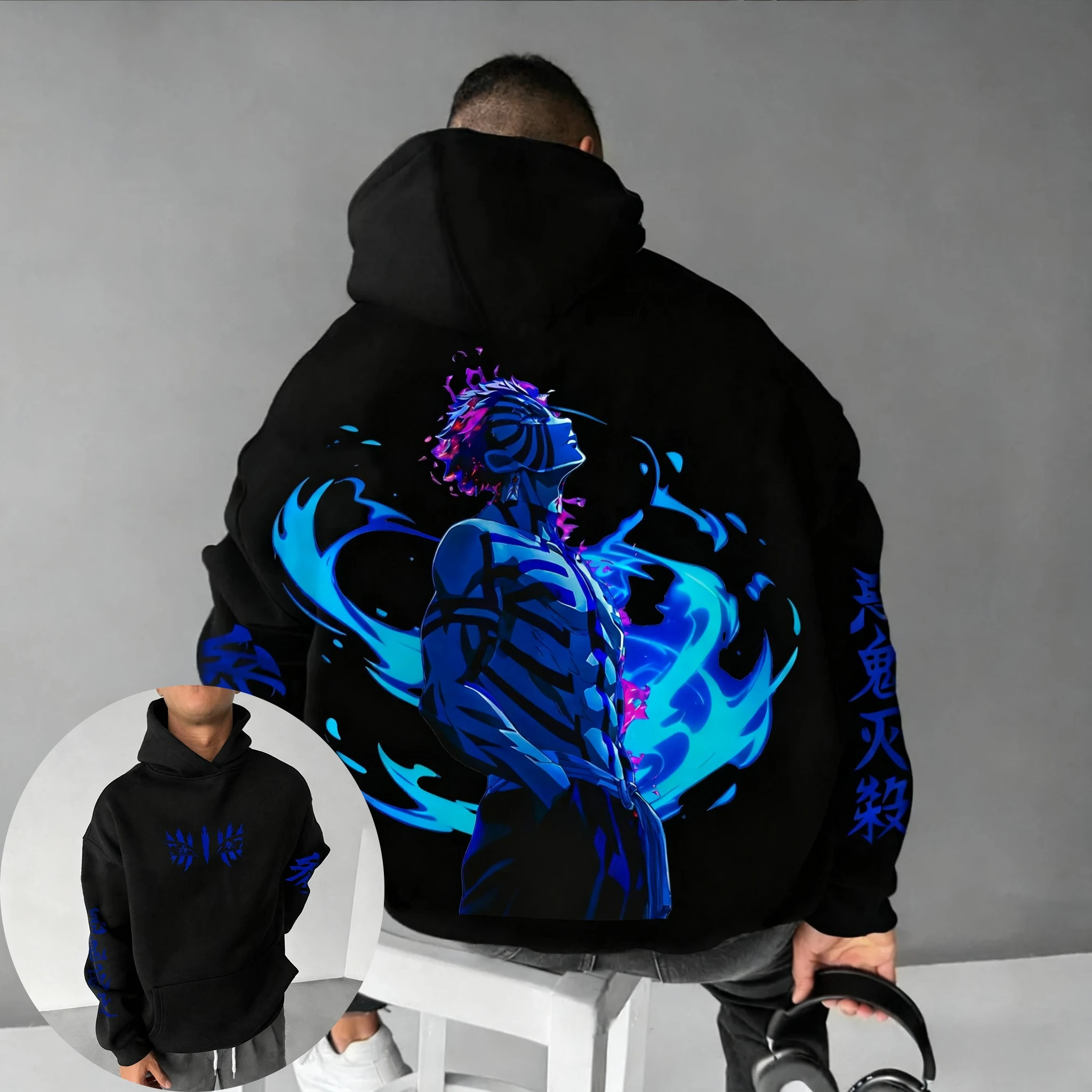 Demon Slayer Anime Akaza Print - огляд і ціна Winter Clothing Trends 2025 Women'S